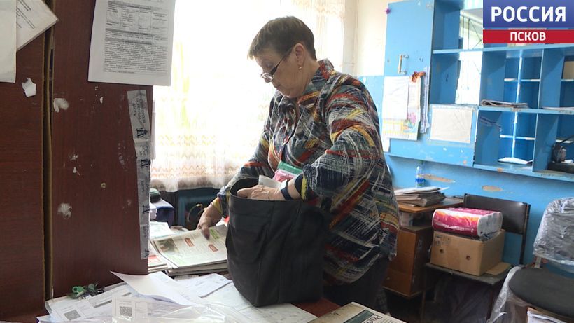 Жительница города Остров Галина Кощеева претендует на победу во Всероссийском конкурсе &quot;Единой России&quot; &quot;Земский почтальон&quot;