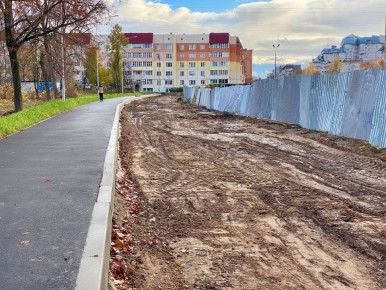 Елкин Борис: На улице Киселёва стартовали работы по возведению проезда, который позволит облегчить нагрузку на подъезд к стадиону и новой школе