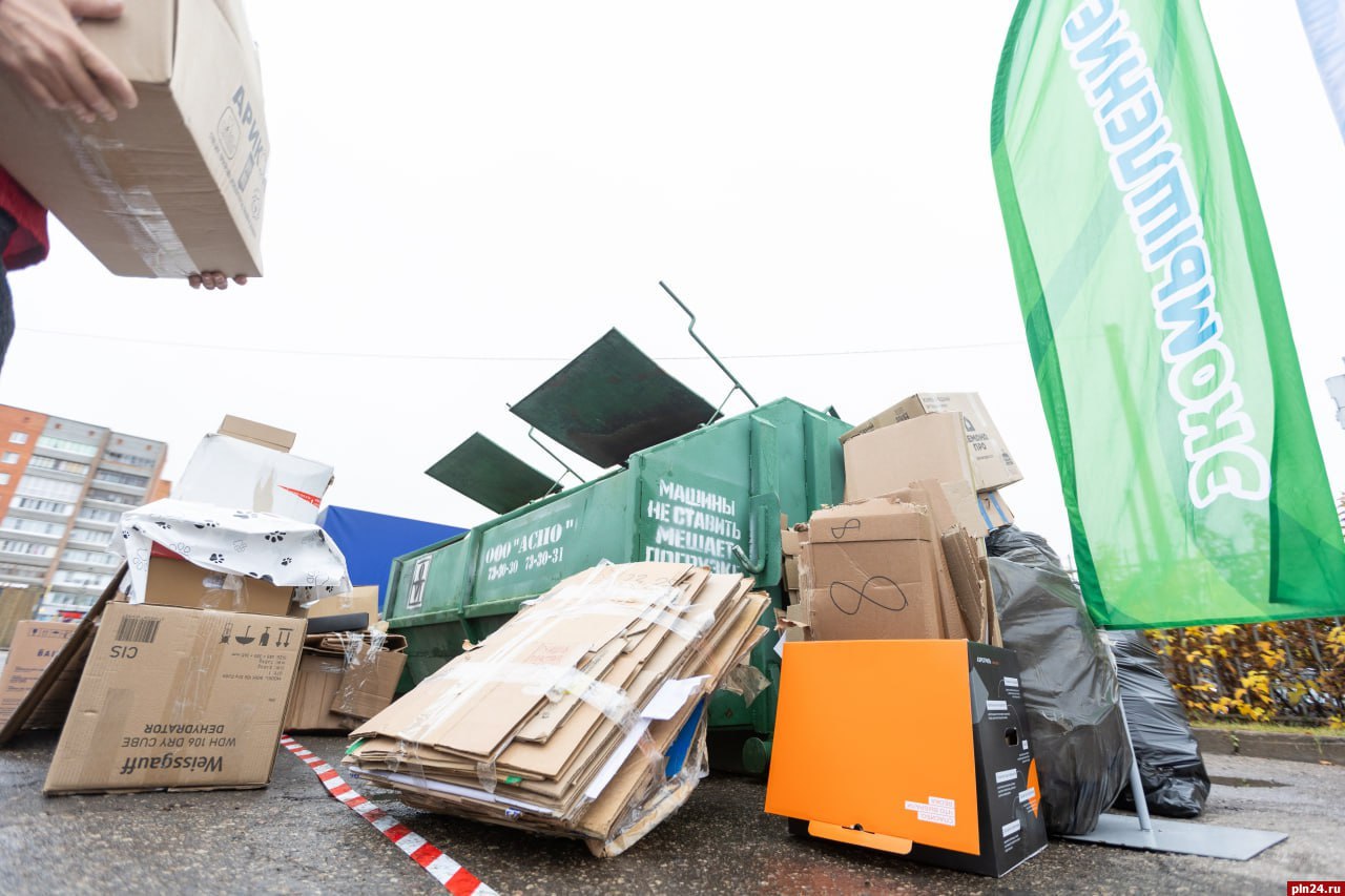 Более 3,5 тонн макулатуры собрали псковичи в рамках акции «Вторсырье в помощь животным» Более 3,5 тонн макулатуры собрали псковичи в рамках акции «Вторсырье в помощь животным»