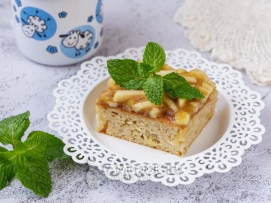 Яблочно-желейный пирог: взрыв вкуса в каждом кусочке