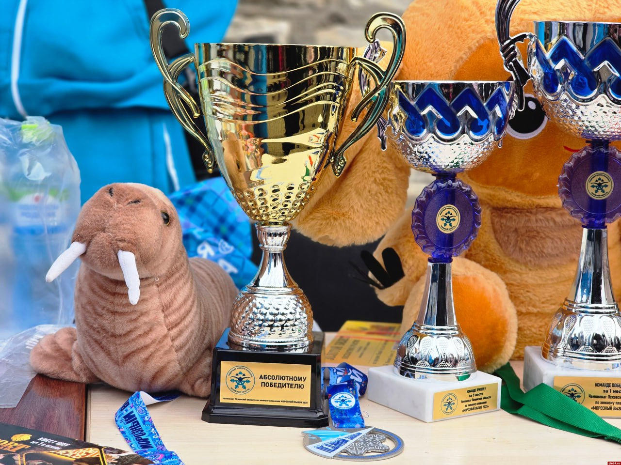 «Морозный вызов» на реке Великой «Морозный вызов» на реке Великой