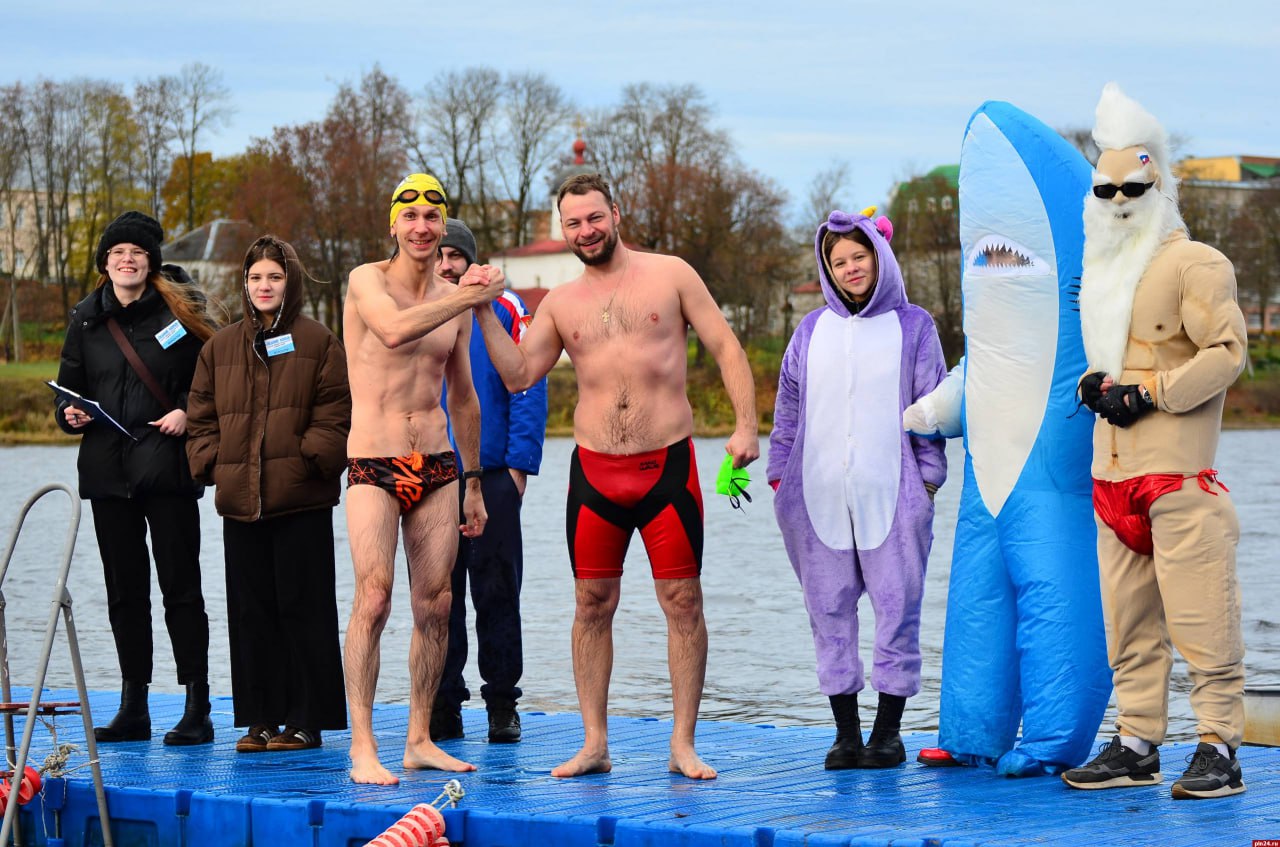 «Морозный вызов» на реке Великой «Морозный вызов» на реке Великой