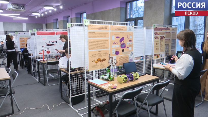 В Пскове прошла научно-практическая выставка "Шаг в науку", уже 23-я по счету В Пскове прошла научно-практическая выставка "Шаг в науку", уже 23-я по счету