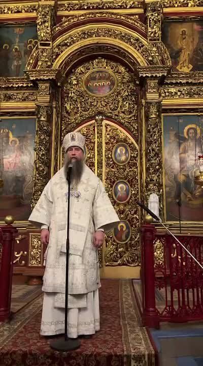 Проповедь владыки Кирилла в Троицком соборе Пскова 9 ноября