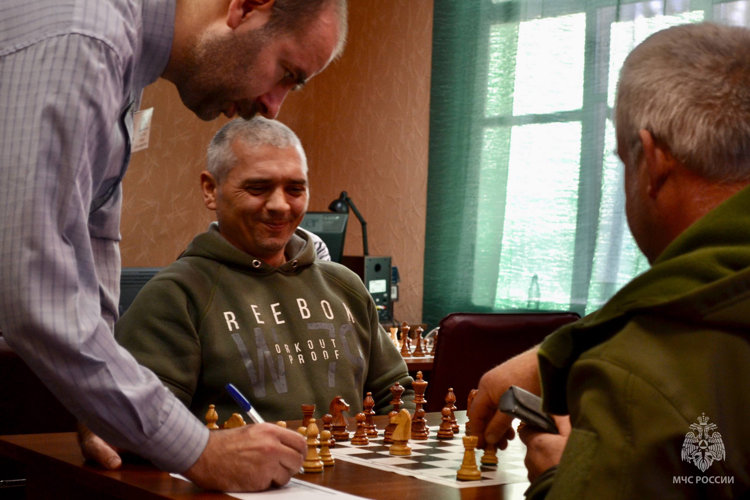Пожарные соревновались в быстрых шахматах Пожарные соревновались в быстрых шахматах