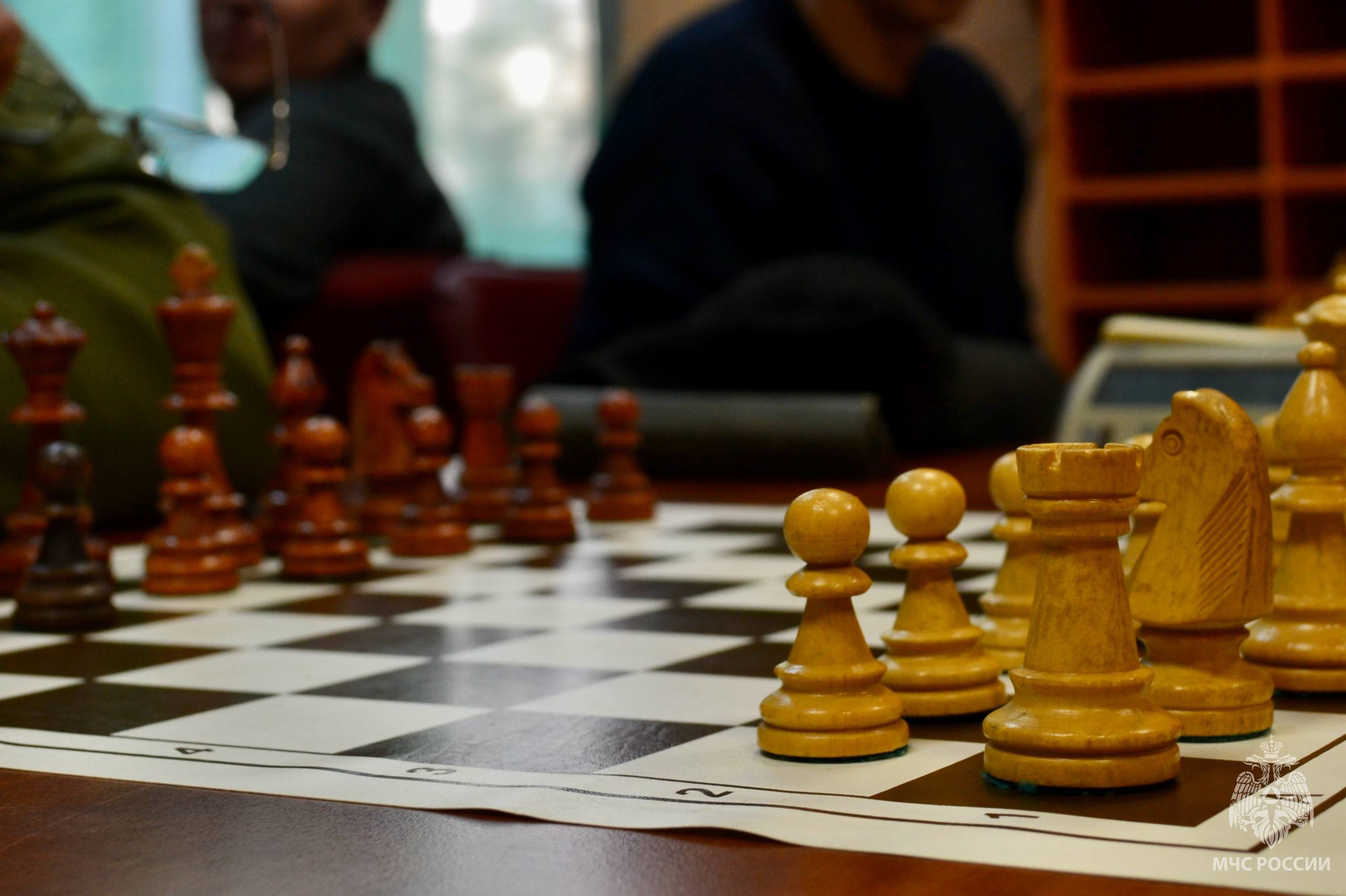 Пожарные соревновались в быстрых шахматах Пожарные соревновались в быстрых шахматах