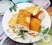 Восхитительные блинчики с творожной начинкой