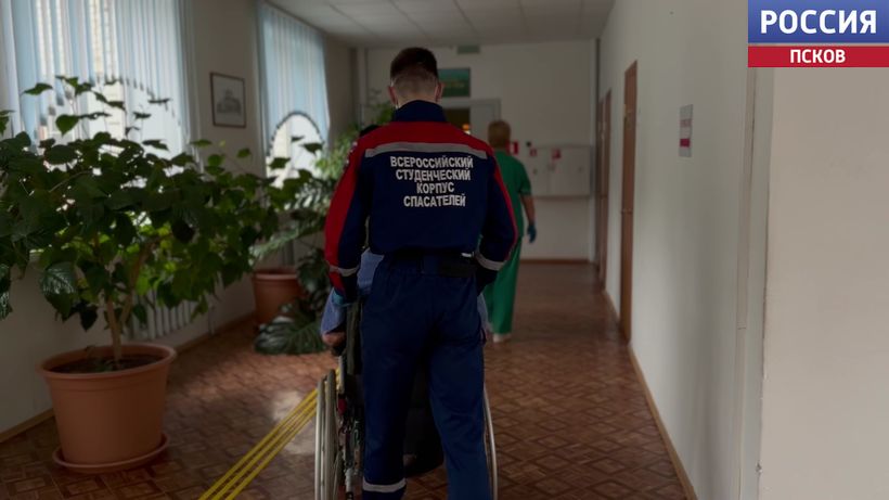 Псковские волонтеры оказывают помощь Курской области