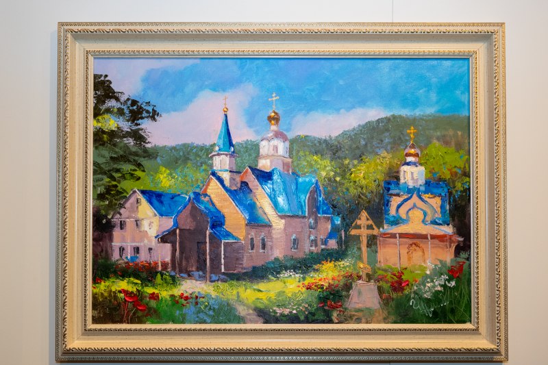 Выставка картин абхазских художников из коллекции Каманского монастыря открылась в Псковском музее-заповеднике Выставка картин абхазских художников из коллекции Каманского монастыря открылась в Псковском музее-заповеднике