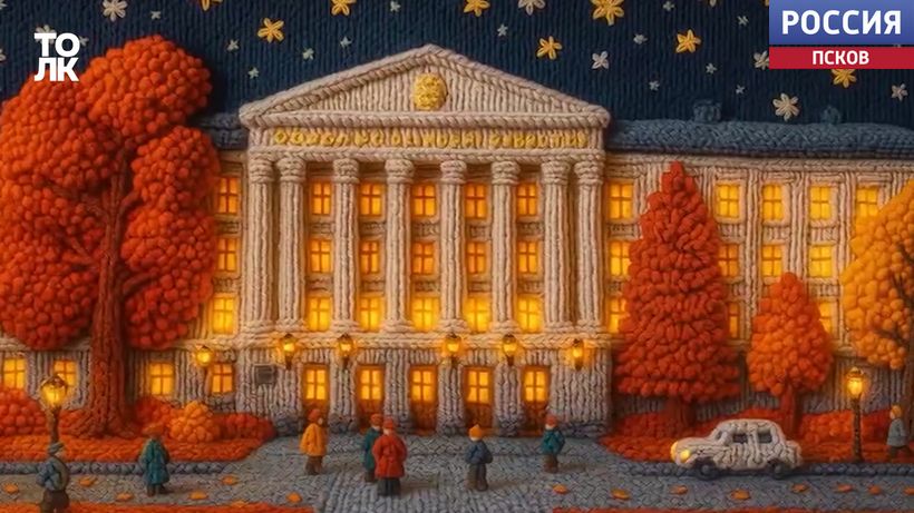 Псков связали с помощью нейросетей Псков связали с помощью нейросетей