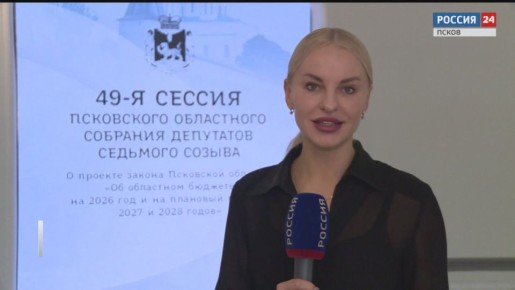 Сегодня на 49-й сессии Псковского областного Собрания депутатов был принят проект регионального бюджета на 2026 год