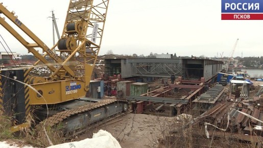 Более ста человек задействованы на строительстве Северного обхода Пскова