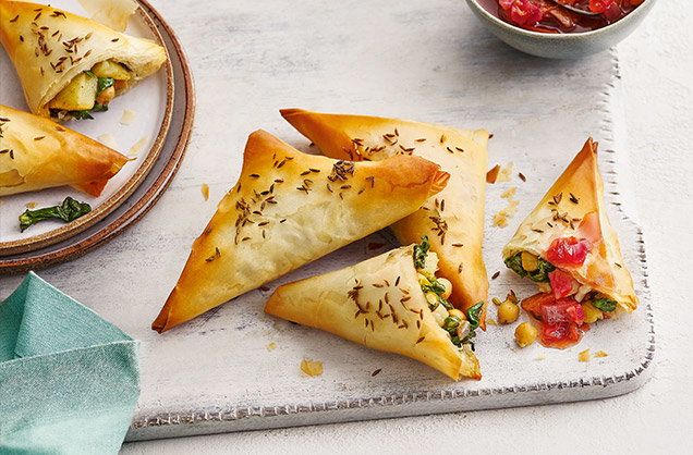 Как приготовить восхитительные самосы с чатни