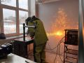 Яркие вспышки и ритмичный гул стали фоном для третьего состязания в рамках конкурса «Лучший по профессии»
