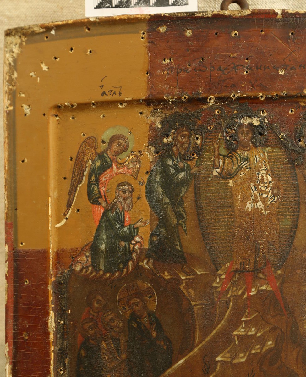 Икону «Преображение» отреставрировали в Пскове Икону «Преображение» отреставрировали в Пскове