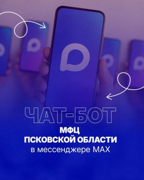 В МФЦ Псковской области появился новый удобный помощник – официальный чат-бот в мессенджере МАХ