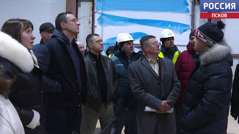 Ход строительства экотехнопарка в Палкинском округе проконтролировали губернатор Михаил Ведерников и заместитель министра природных ресурсов и экологии России Денис Буцаев Ход строительства экотехнопарка в Палкинском округе проконтролировали губернатор Михаил Ведерников и заместитель министра природных ресурсов и экологии России Денис Буцаев