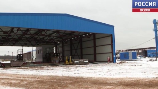 Ход строительства экотехнопарка в Палкинском округе проконтролировали губернатор Михаил Ведерников и заместитель министра природных ресурсов и экологии России Денис Буцаев