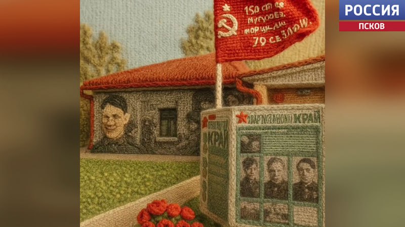 Дедовичи присоединились к тренду "вязаный город" Дедовичи присоединились к тренду "вязаный город"