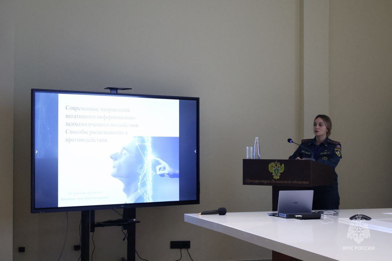 Сотрудники Главного управления МЧС России по Псковской области приняли участие в форуме "Молодежь и закон" Сотрудники Главного управления МЧС России по Псковской области приняли участие в форуме "Молодежь и закон"
