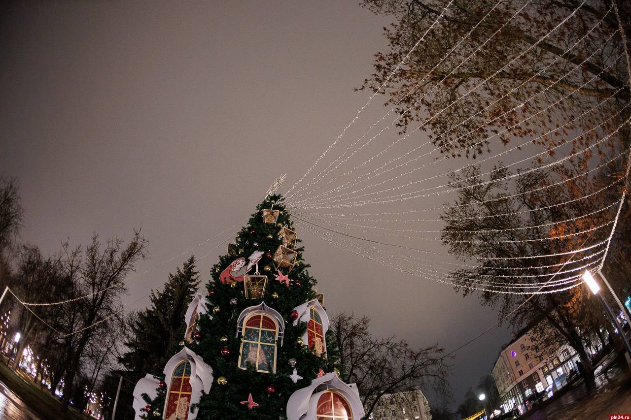 Новогодний Псков. ФОТОРЕПОРТАЖ Новогодний Псков. ФОТОРЕПОРТАЖ