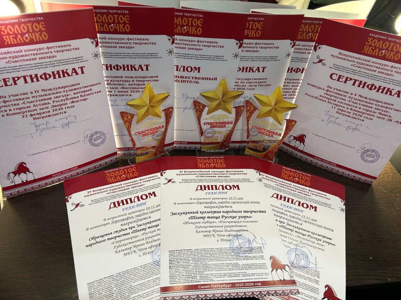 «Русские узоры» взяли гран-при на всероссийском конкурсе! «Русские узоры» взяли гран-при на всероссийском конкурсе!