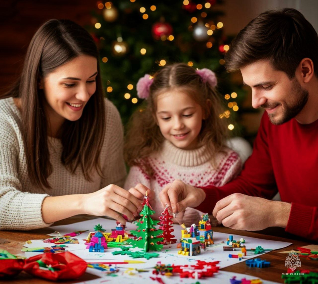 Смастери с ребенком новогоднее чудо