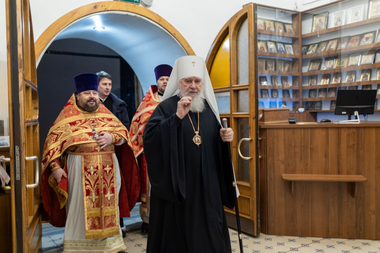 Ковчег с частицей мощей Георгия Победоносца прибыл в Псков Ковчег с частицей мощей Георгия Победоносца прибыл в Псков