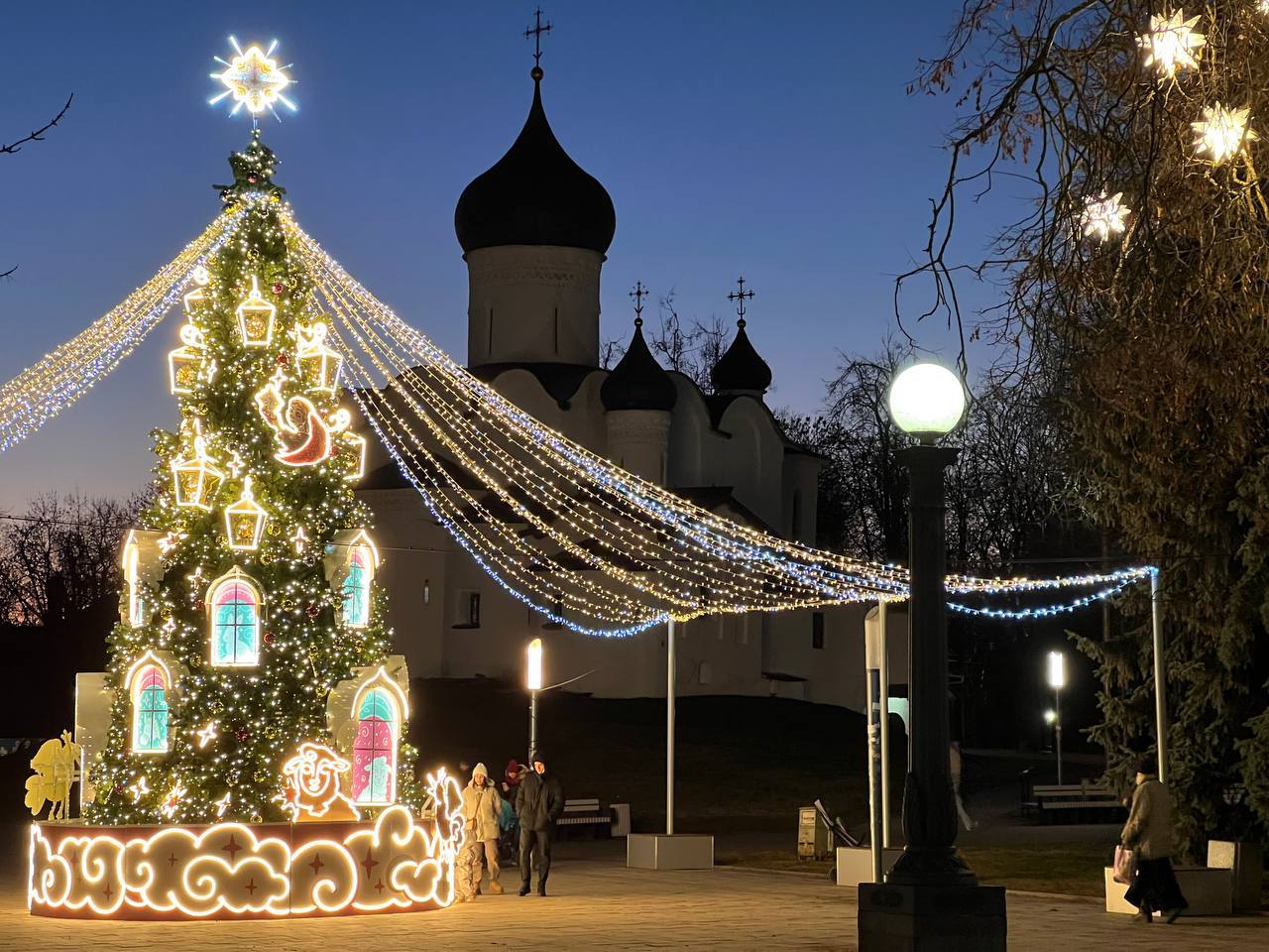 Елкин Борис: Вечерний Псков