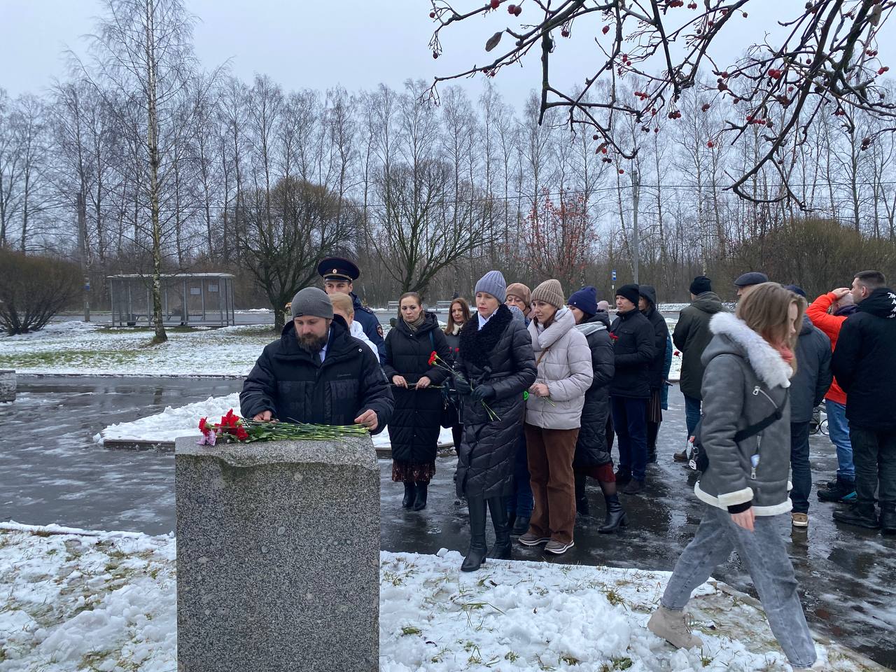 Сегодня в Пскове почтили память российских журналистов, погибших при исполнении служебного долга Сегодня в Пскове почтили память российских журналистов, погибших при исполнении служебного долга