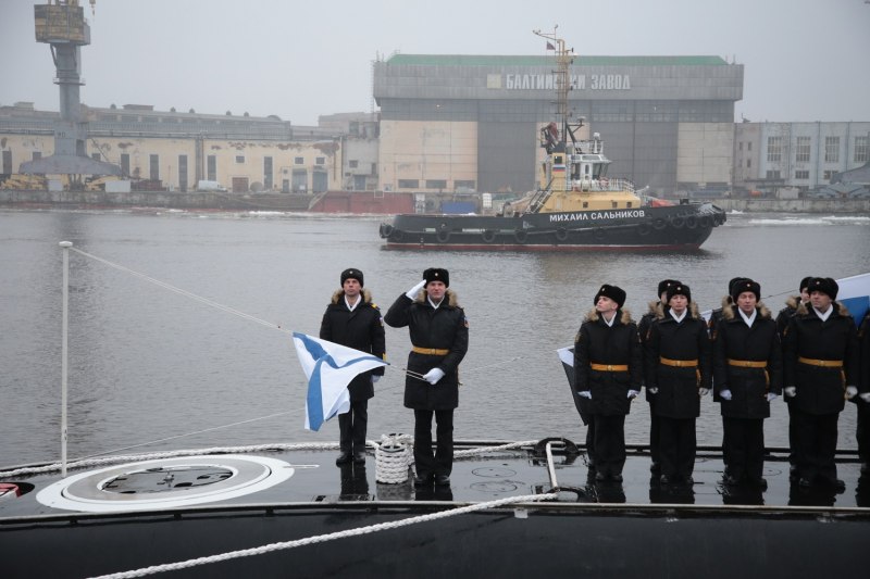 Подлодка «Великие Луки» вошла в состав Балтийского флота Подлодка «Великие Луки» вошла в состав Балтийского флота