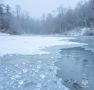 Заснежурило. Декабрь перевалил за середину, а на большинстве водоемов Псковской области по-прежнему чистая вода