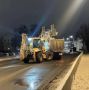 В Пскове продолжают уборку и вывоз снега с дорог города