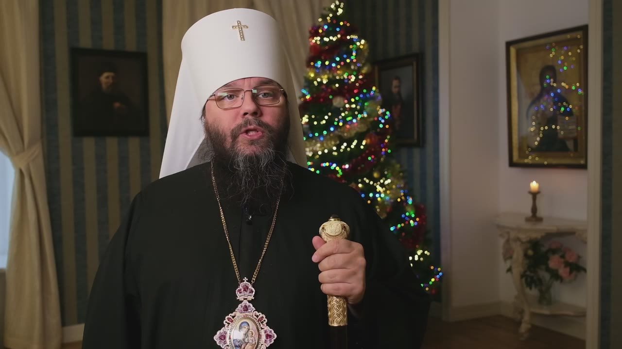 Рождественское обращение митрополита Псковского и Порховского Матфея