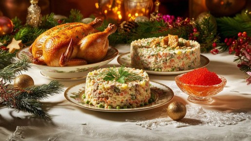Как избежать переедания во время новогодних праздников