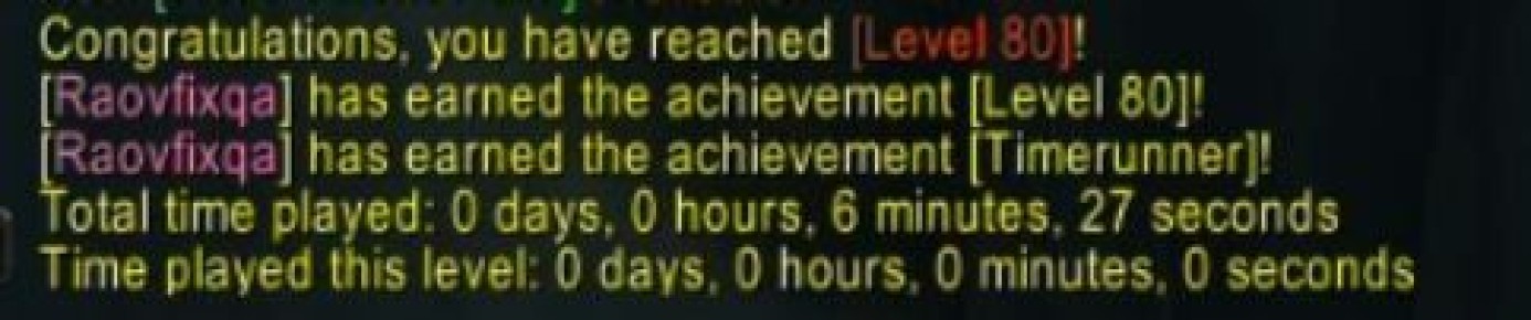 Новый рекорд: всего 6 минут для 10-80 уровня в легионе ремиксе