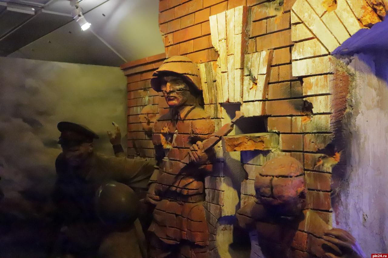 «Поезд Победы» прибыл в Псков «Поезд Победы» прибыл в Псков