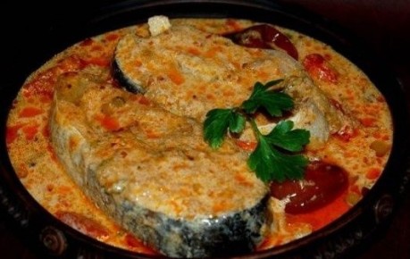 Паприкаш из сома