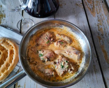 Цыпленок шкмерули: погружение в сливочную симфонию грузинской кухни