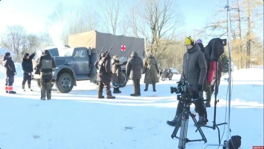 В Псковской области снимают сериал «Самогон. Капкан на охотников»