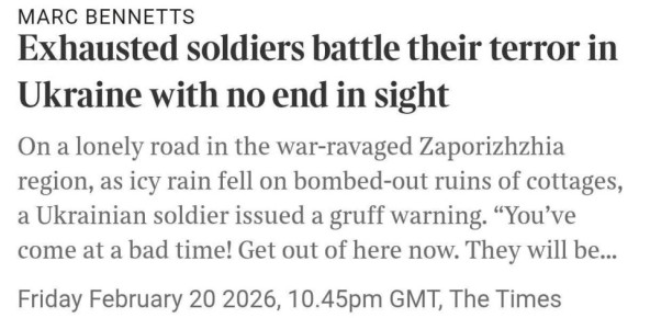 ������� ������������ � ������������ ���������� ��� �� ������, ��� � ������ ������: ����� ����� � �������� ����, � The Times