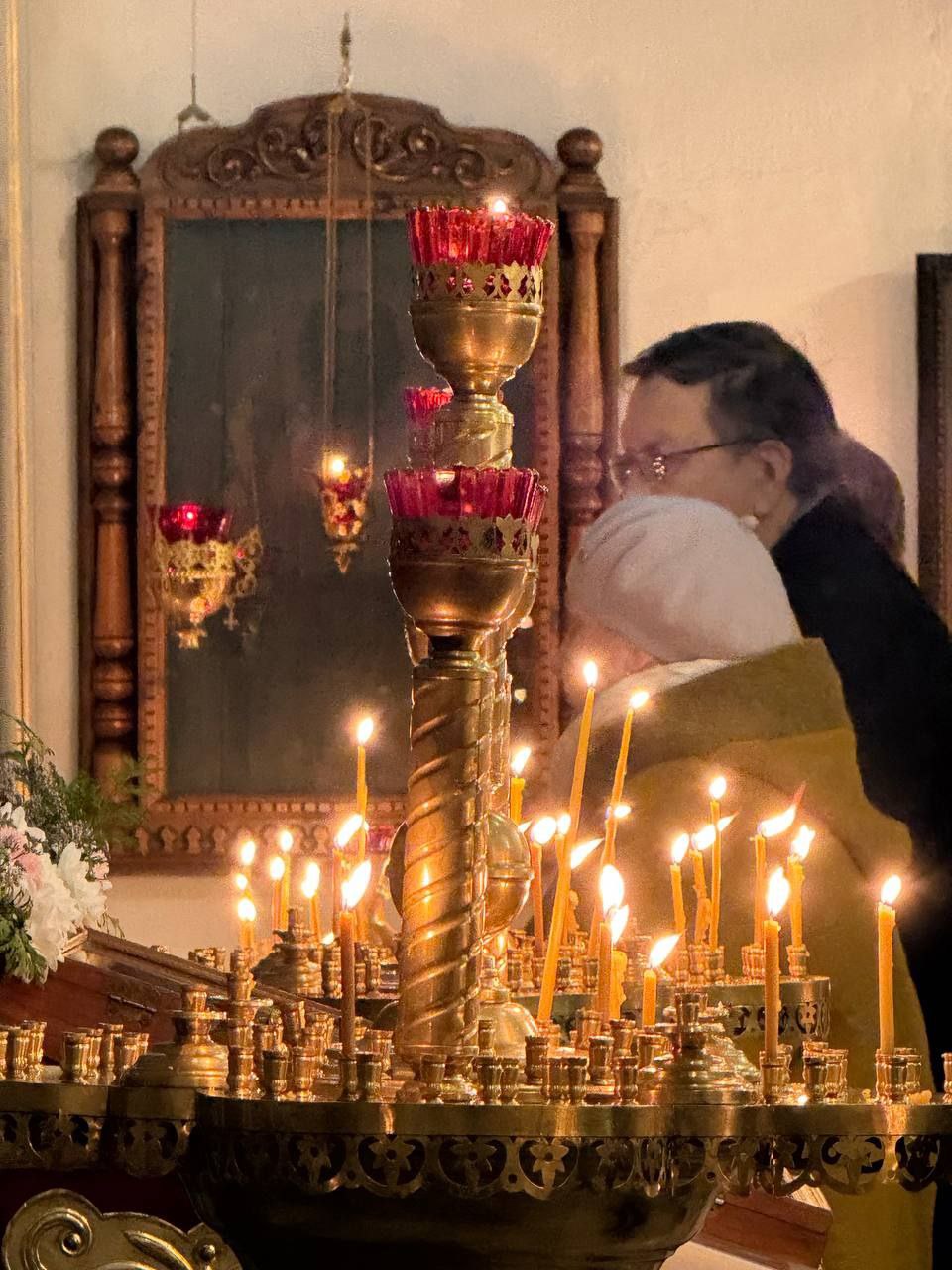 Прощенное воскресенье в храме Успения с Пароменья в Пскове Прощенное воскресенье в храме Успения с Пароменья в Пскове