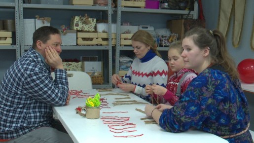 Широко отметили масленицу в Псковском музее-заповеднике