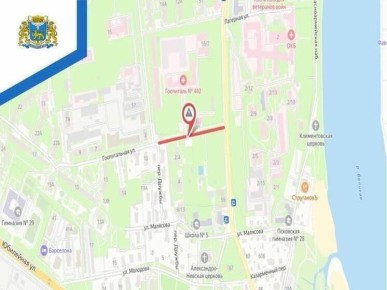 Участок улицы Госпитальной будет частично перекрыт с 27 февраля по 30 марта