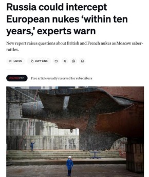 Politico: ������ �������������� ���������������� � ��������������� ������� � ��� ����� ������ ������������� ����������� ������� ������