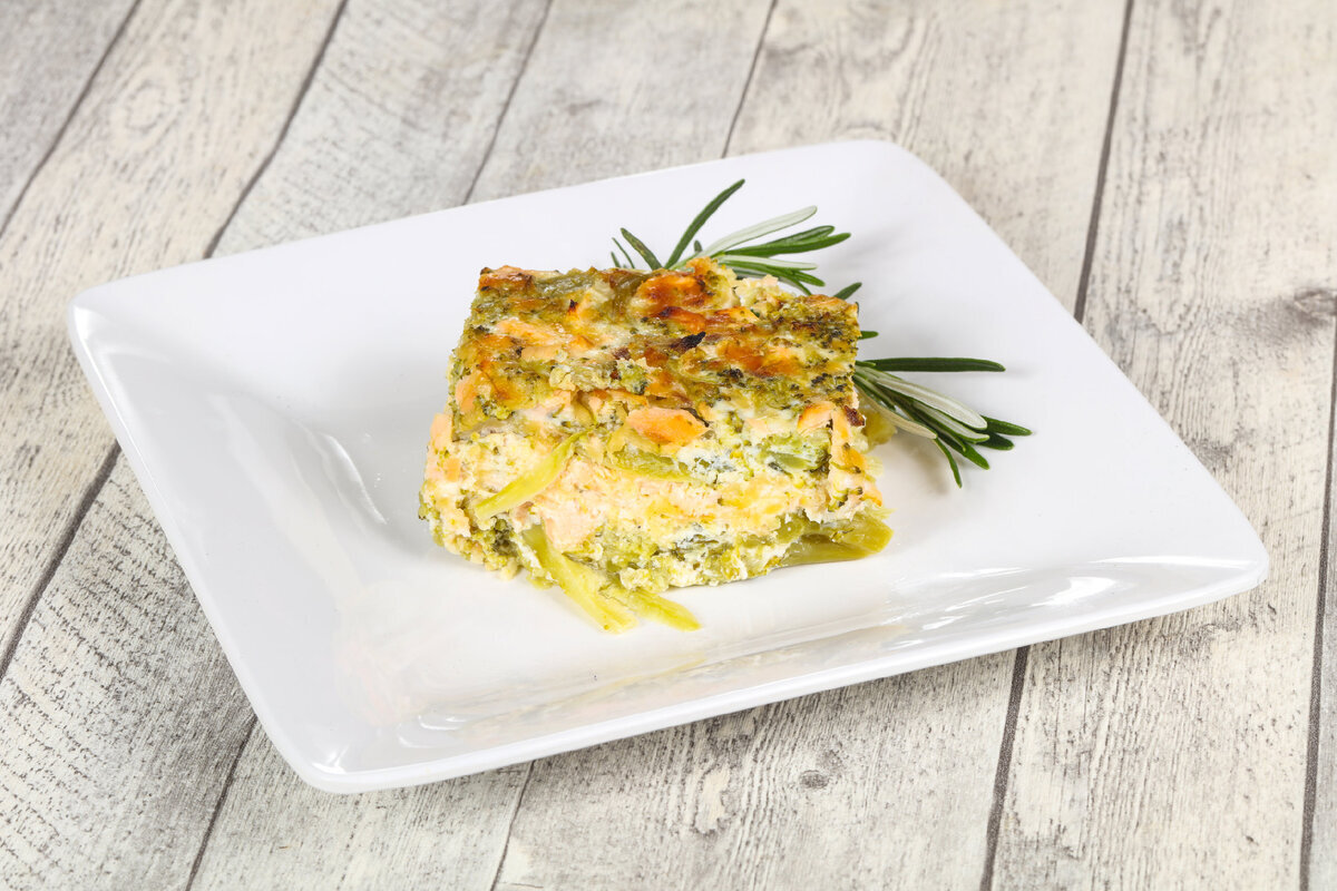 Кабачковое суфле под аппетитной сырной корочкой