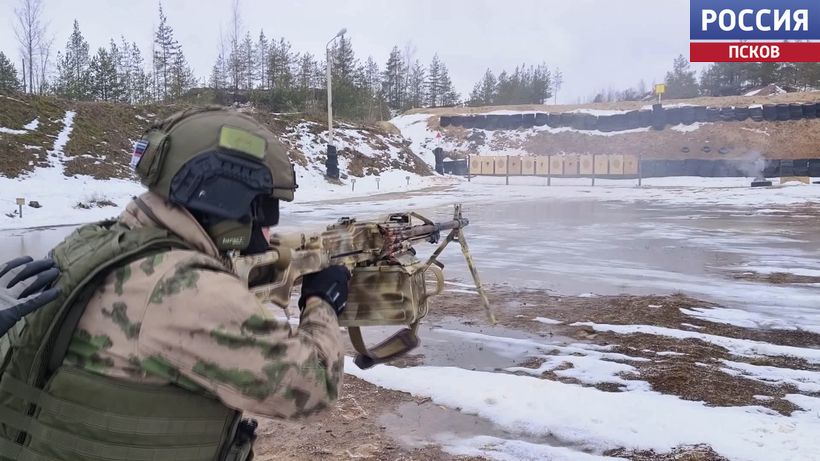 Пулеметчики специального отряда быстрого реагирования Росгвардии "Гепард" провели учебные сборы