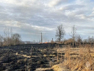 #ОперативноЗаСутки. За минувшие дежурные сутки пожарно-спасательные подразделения Псковской области реагировали на 9 ландшафтных пожаров площадью 5,9 га и 2 техногенных пожара