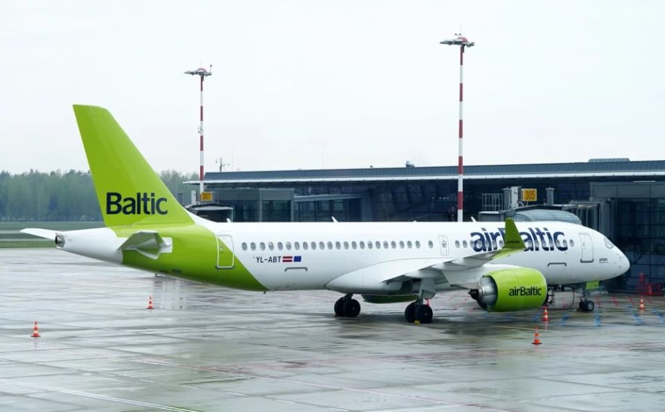 ���������� ������������ Air Baltic ��������� �� ����� �������