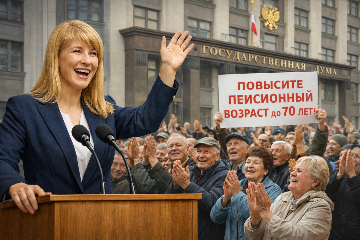 Россияне обсуждают повышение пенсионного возраста до 70 лет